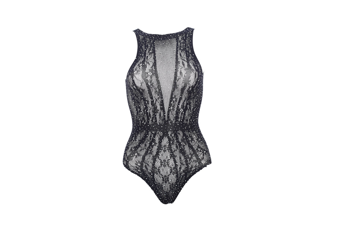 The Black Bodysuit: Structure, Mesh & Modern Silhouette