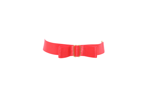 Red Bow Choker